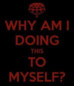 Voor als je het niet meer ziet zitten