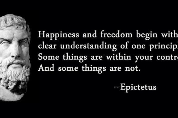 Stoicisme geeft aan dat je onderscheid moet maken tussen de dingen waar je wel en de dingen waar je geen invloed op hebt.