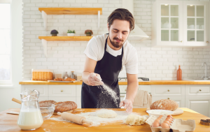 besteed aandacht aan het proces van promoveren - net als bij het bakken van brood
