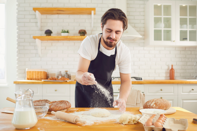 besteed aandacht aan het proces van promoveren - net als bij het bakken van brood